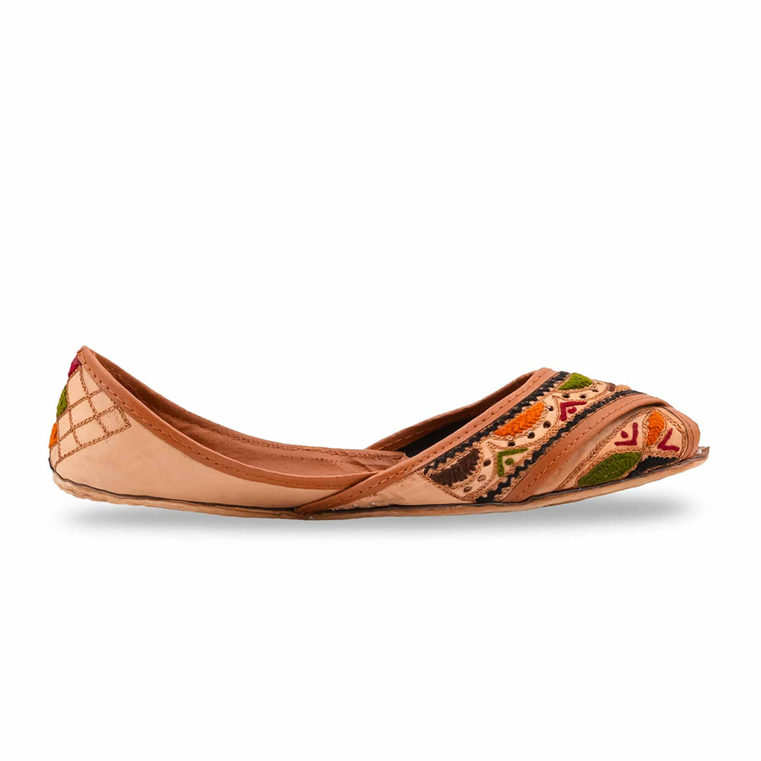 Multy Leather Khussa For Women EC8871