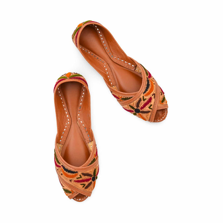 Multy Leather Khussa For Women EC8872