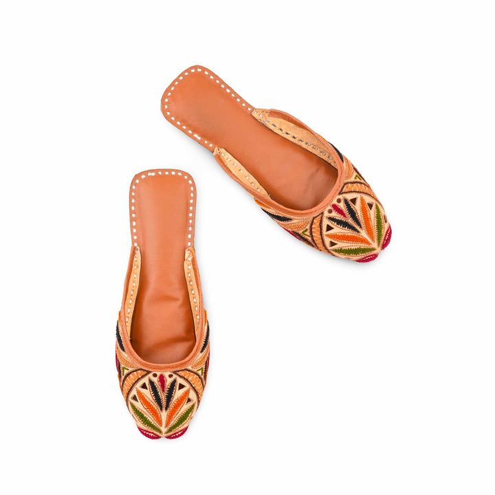 Multy Leather Khussa For Women EC8883