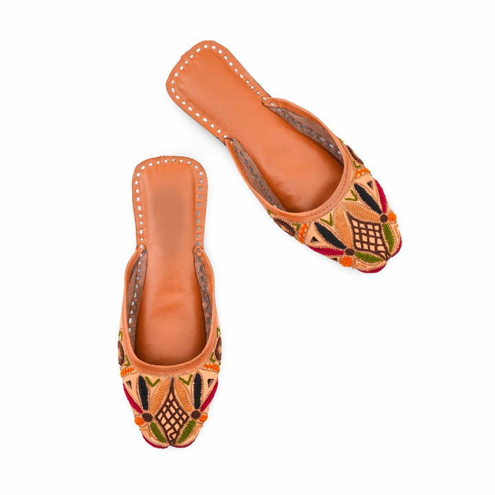 Multy Leather Khussa For Women EC8885