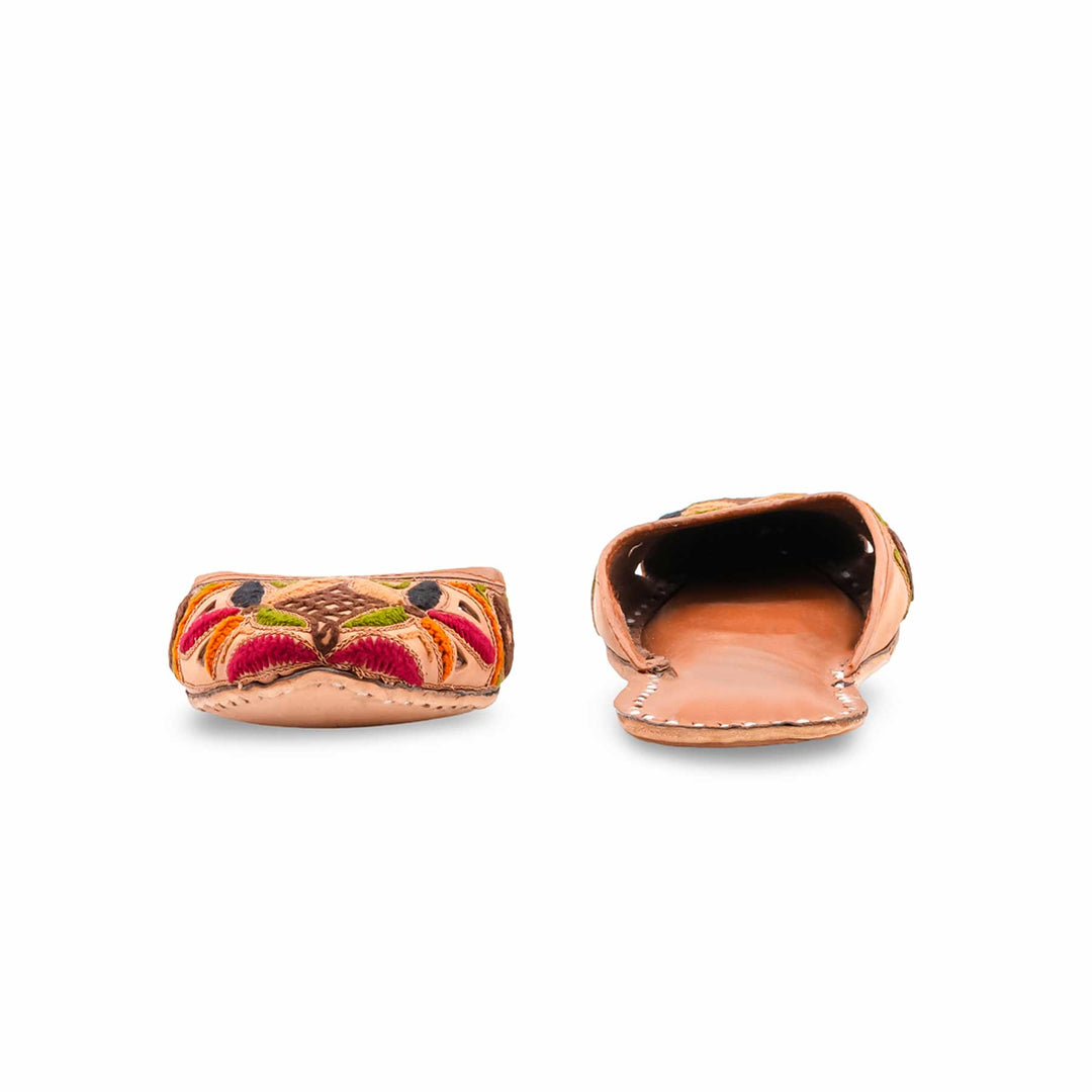 Multy Leather Khussa For Women EC8885
