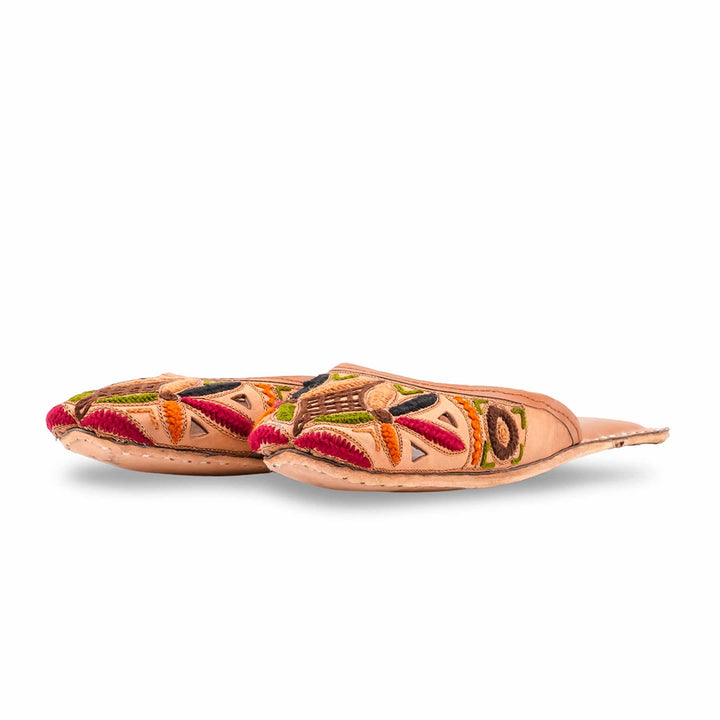 Multy Leather Khussa For Women EC8885