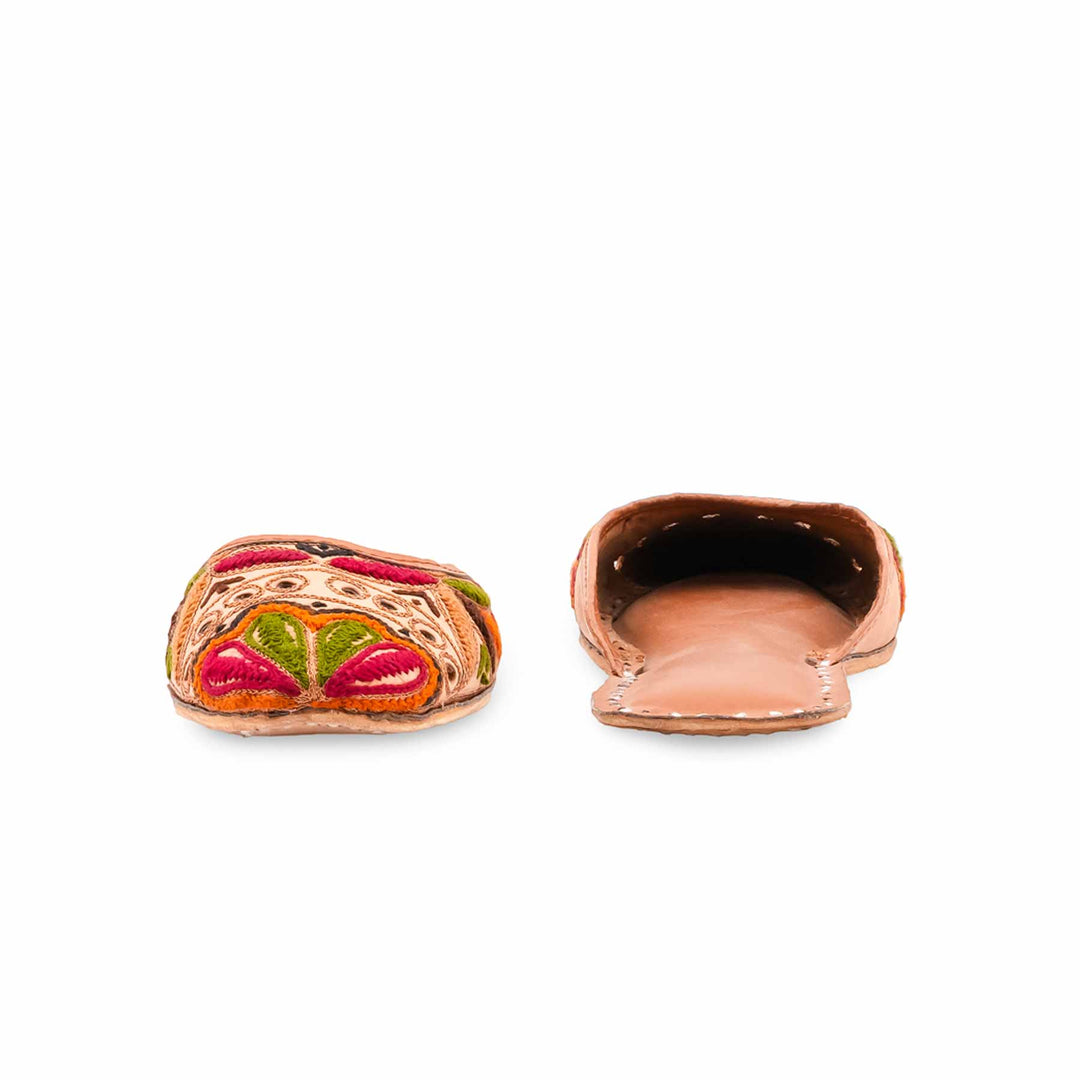 Multy Leather Khussa For Women EC8886