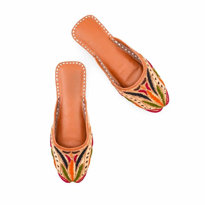 Multy Leather Khussa For Women EC8887