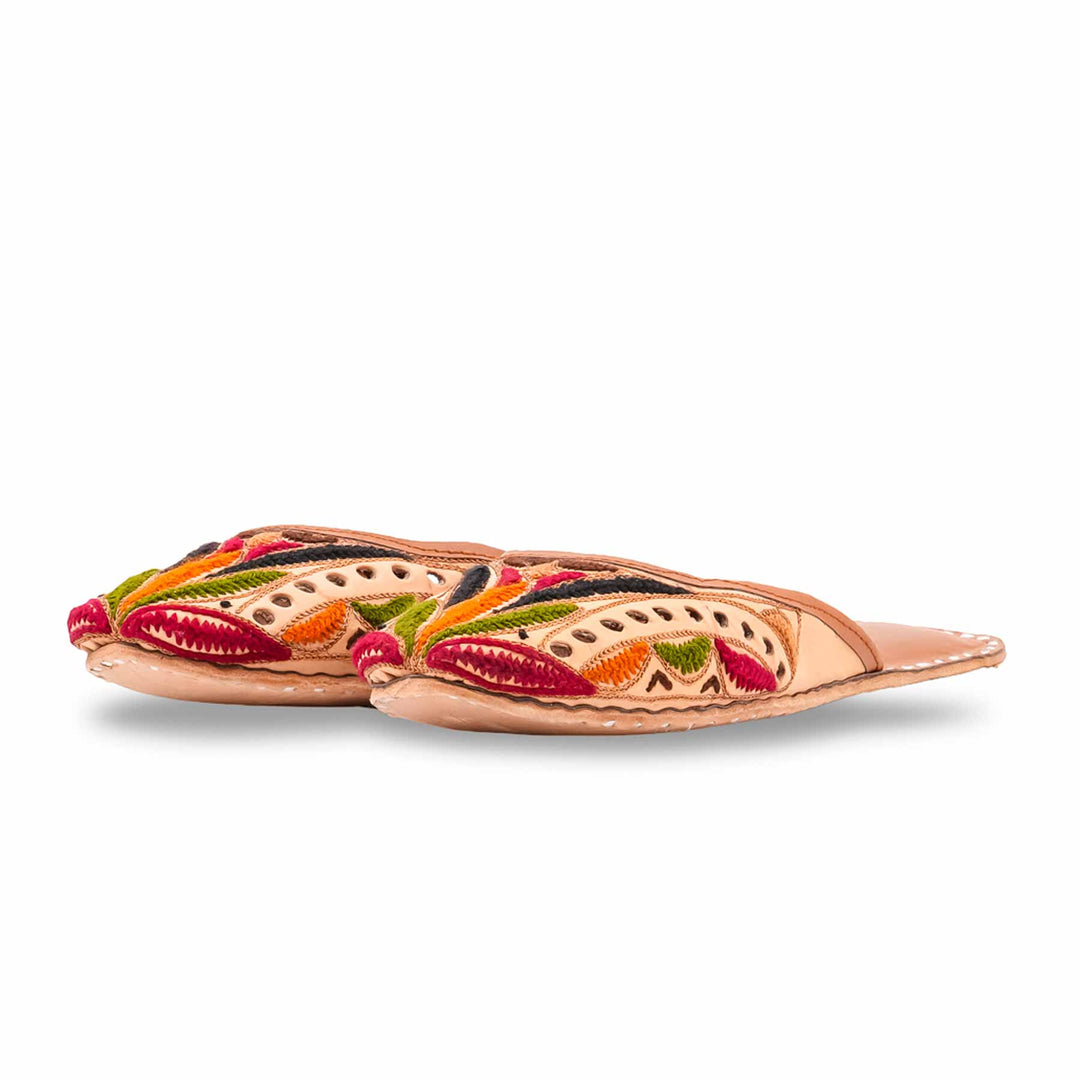 Multy Leather Khussa For Women EC8887