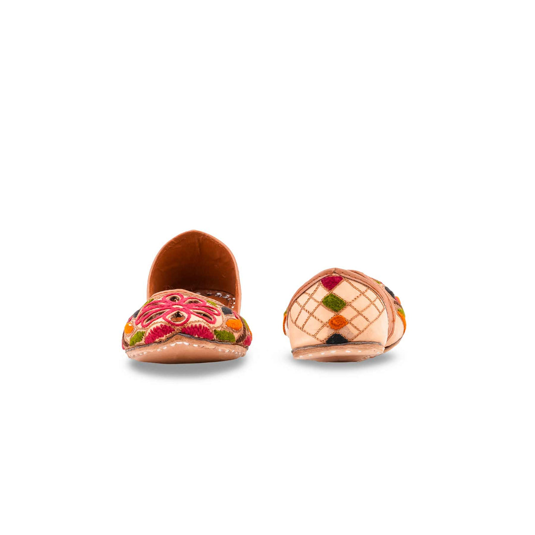 Multy Leather Khussa For Women EC8897