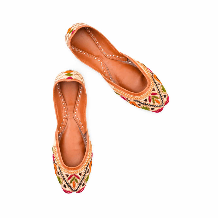Multy Leather Khussa For Women EC8911