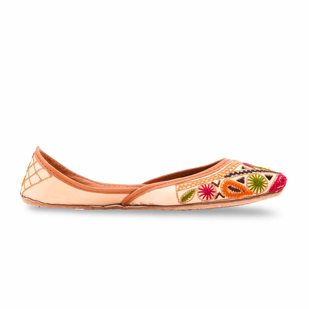 Multy Leather Khussa For Women EC8911