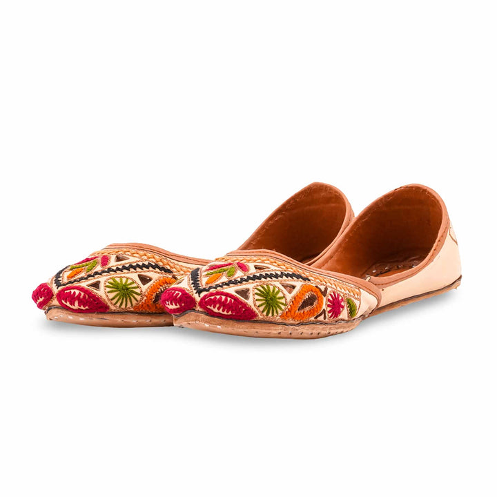 Multy Leather Khussa For Women EC8911
