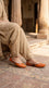 Orange Leather Khussa For Ladies EC8931