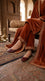 Maroon Leather Khussa For Ladies EC8934