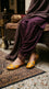 Yellow Leather Khussa For Ladies EC8940