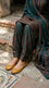 Yellow Leather Khussa For Ladies EC9102