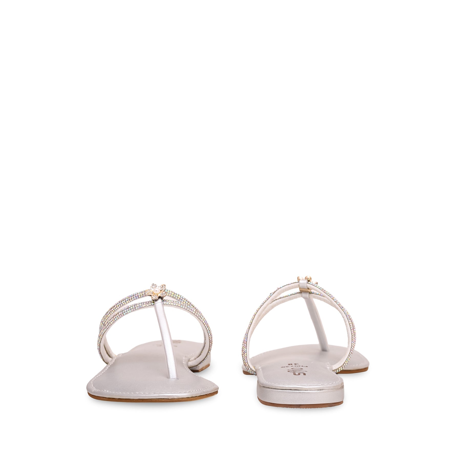 Silver Fancy Chappal FN0735