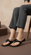 Black Women Chappal FN0754