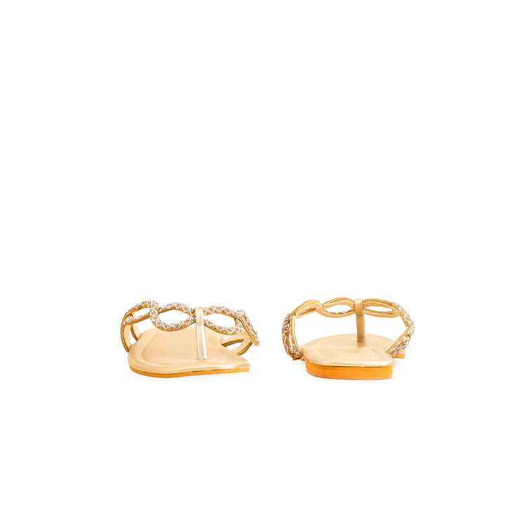 Golden Fancy Chappal FN0763