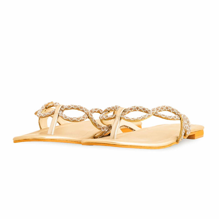 Golden Fancy Chappal FN0763