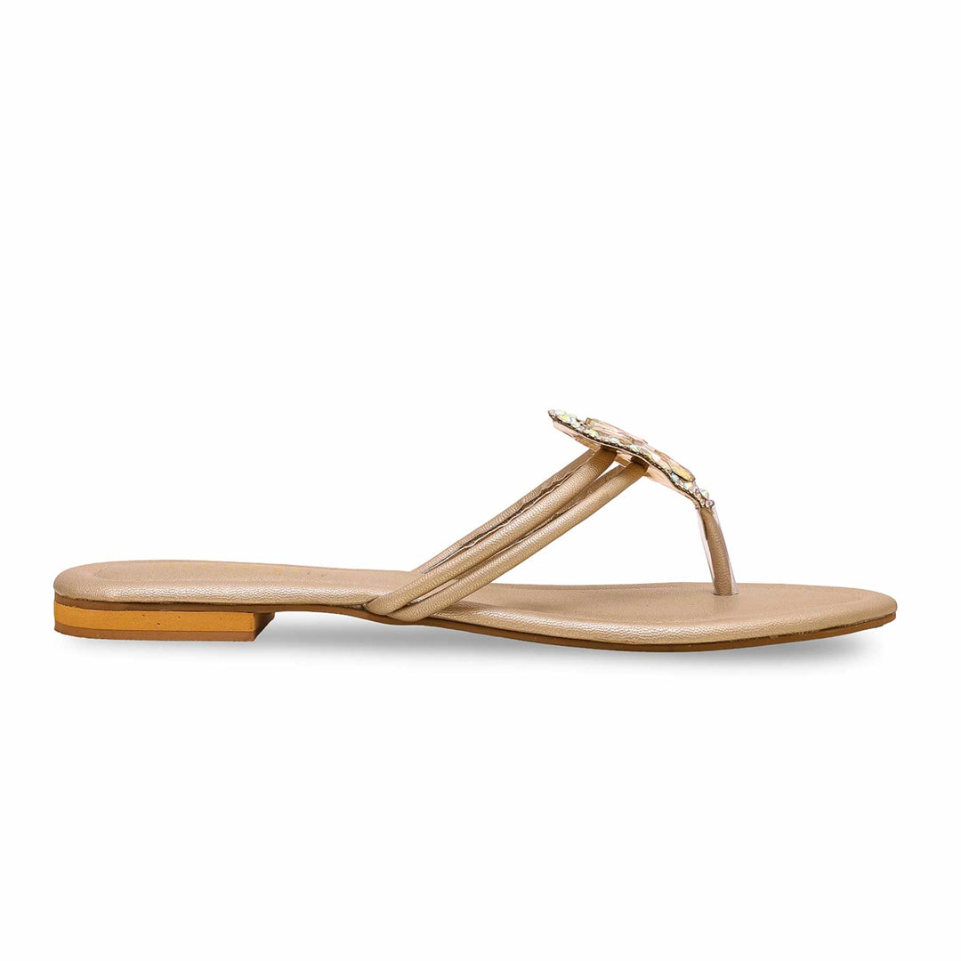 Golden Fancy Chappal FN0770