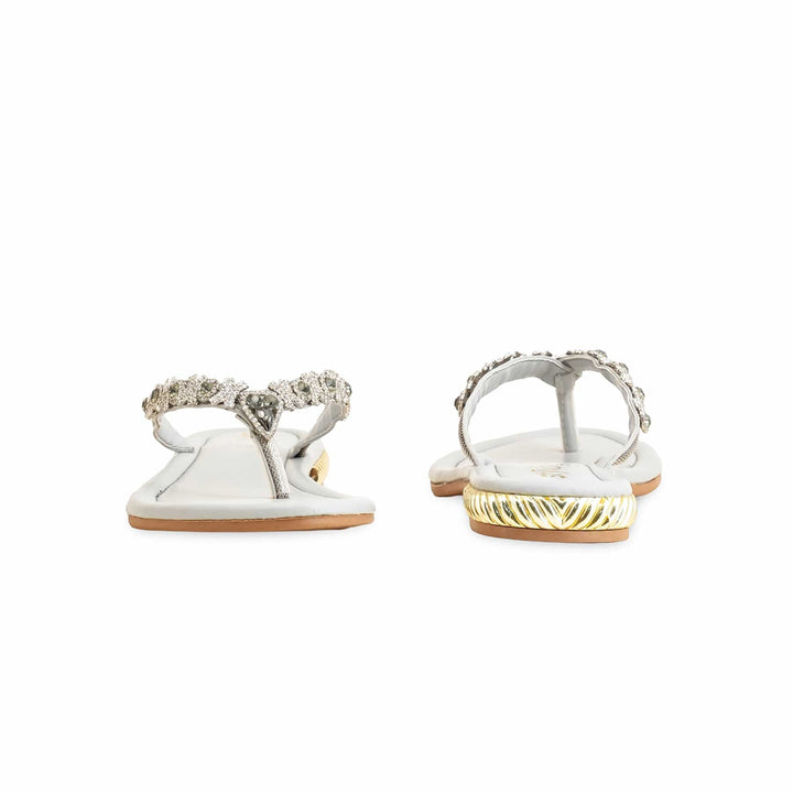 Grey Fancy Chappal FN0778