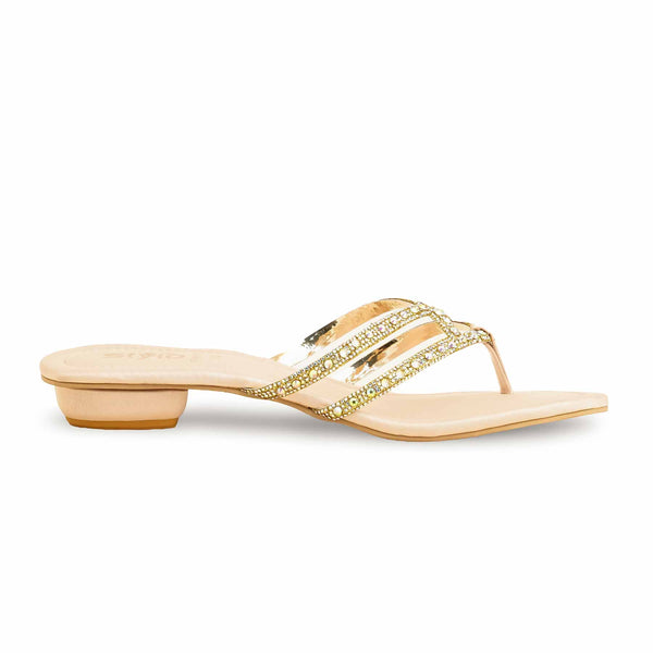 Golden Fancy Chappal FN0779