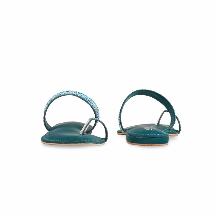 Seagreen Fancy Women Chappal FN0783