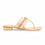 Golden Fancy Chappal For Ladies FN0803