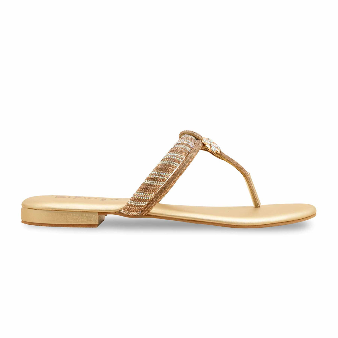Golden Fancy Chappal FN0811