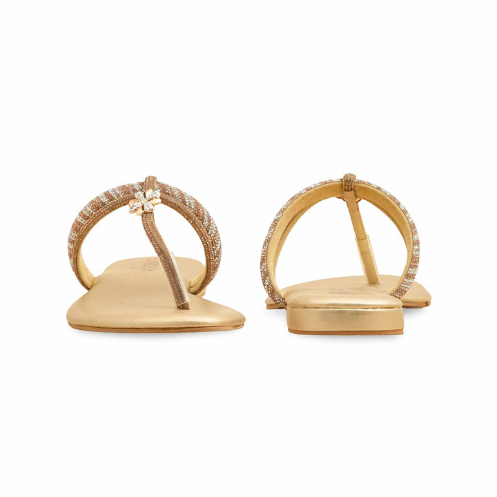 Golden Fancy Chappal FN0811