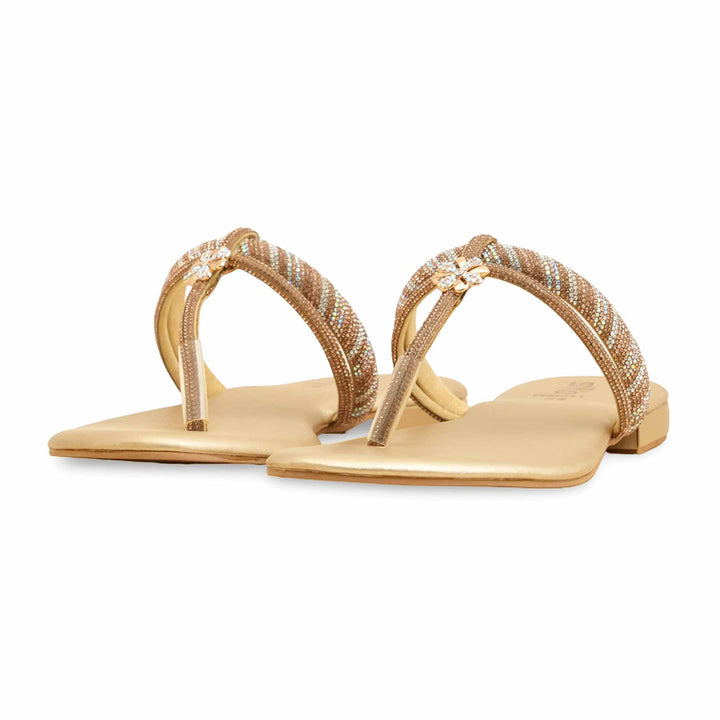 Golden Fancy Chappal FN0811