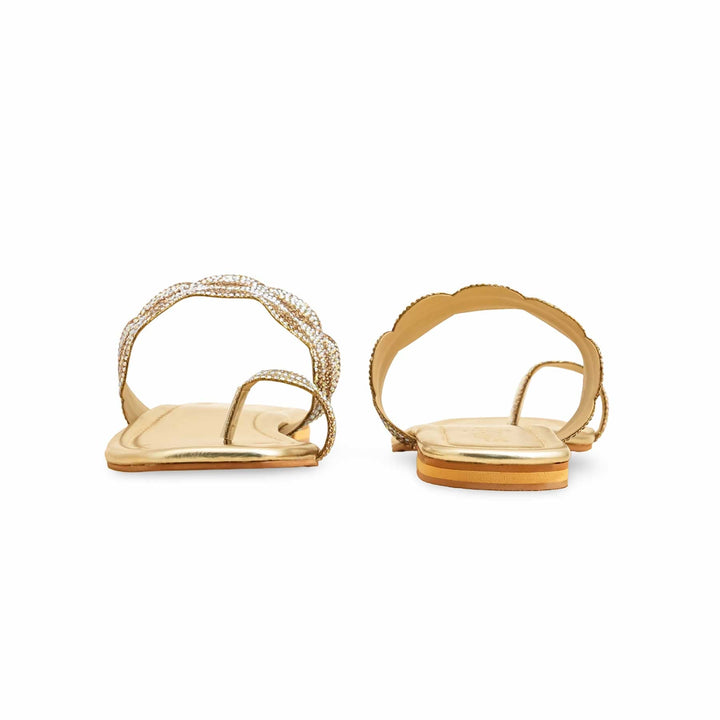 Golden Fancy Chappal FN0817