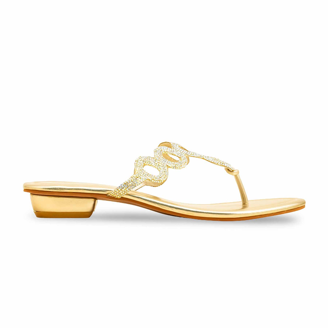Golden Fancy Chappal FN0818