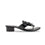 Black Fancy Chappal For Women FN0821