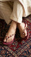 Maroon Fancy Chappal For Women FN0822