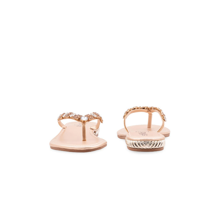 Golden Fancy Women Chappal FN0822