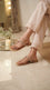 Copper Fancy Chappal For Ladies FN0855
