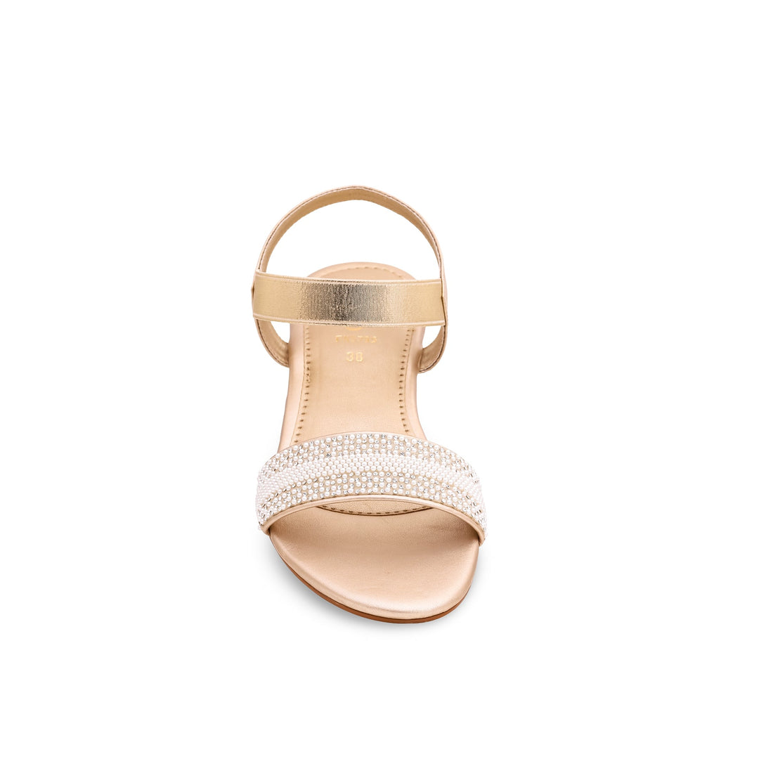 Golden Fancy Sandal FN5795