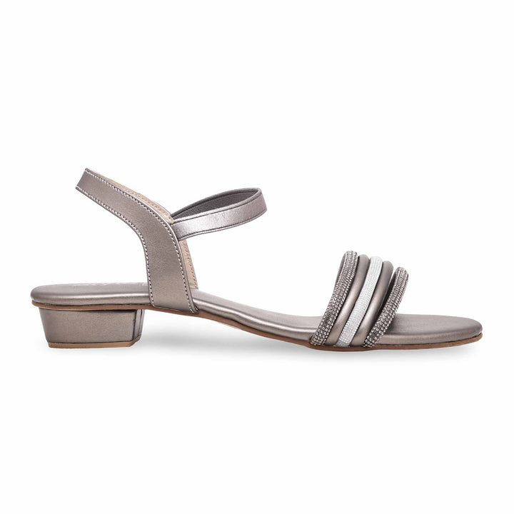 Grey Fancy Sandal FN5797