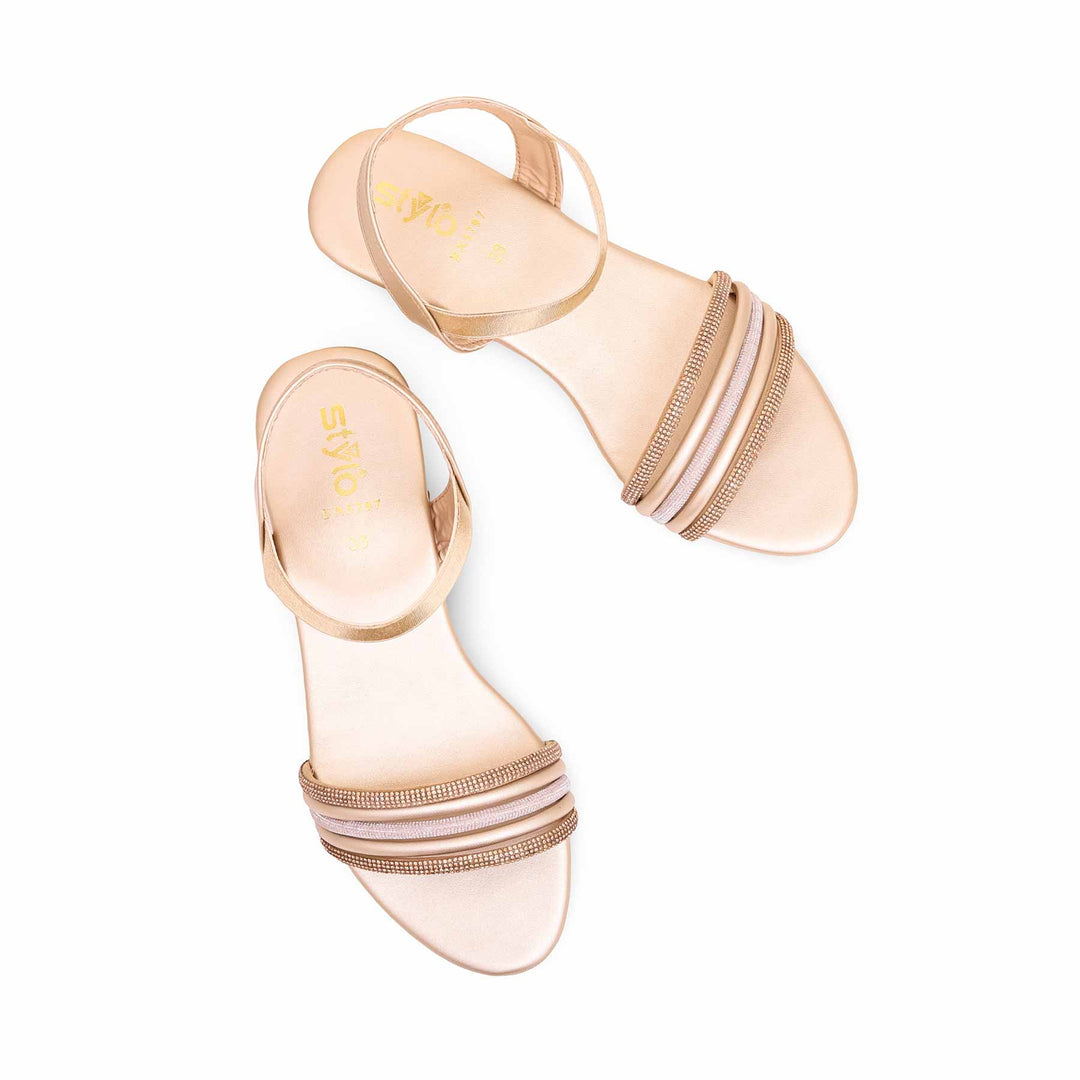 Golden Fancy Sandal FN5797