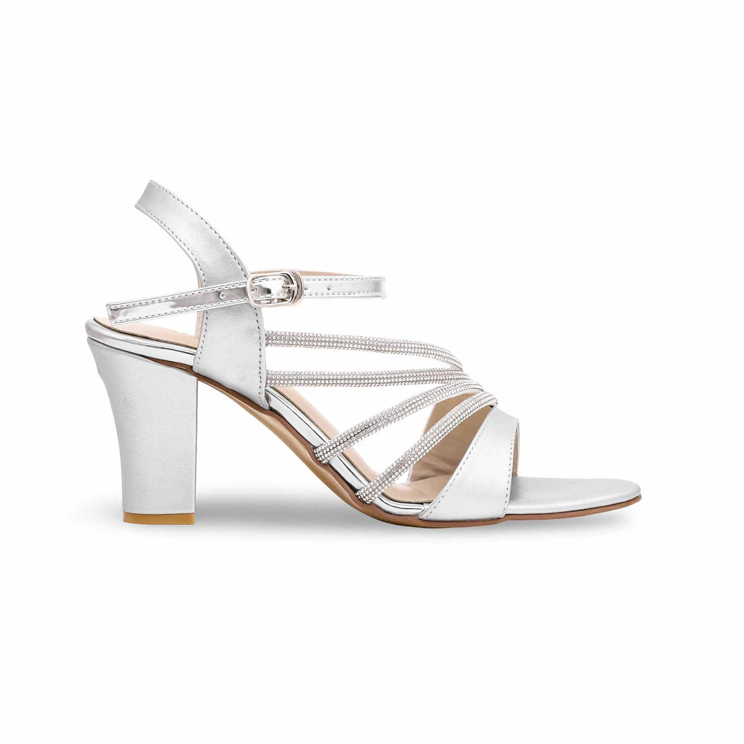 Silver Fancy Sandal FN5811