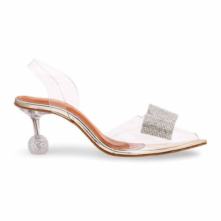 Golden Fancy Bridal Sandal FN5824