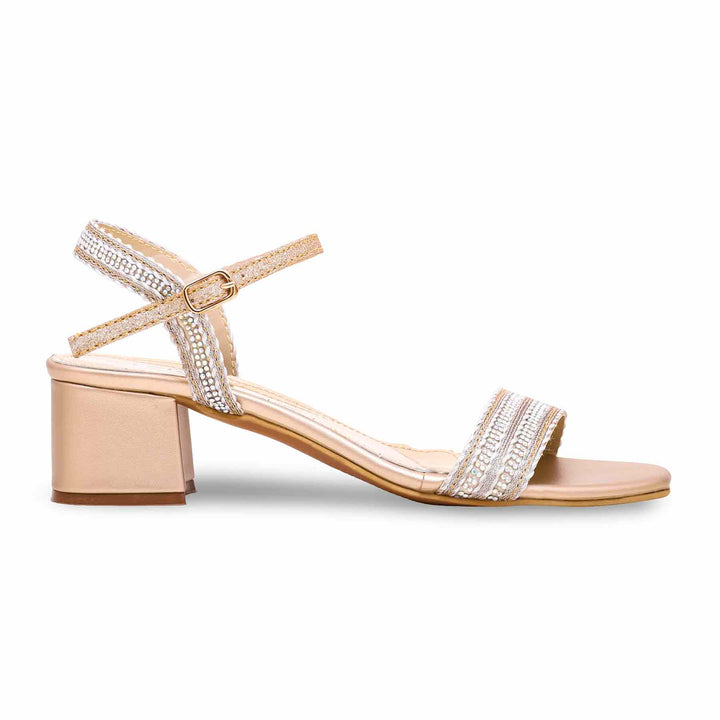 Golden Fancy Sandal FN5828