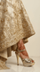 Golden Fancy Bridal Sandal FN5847