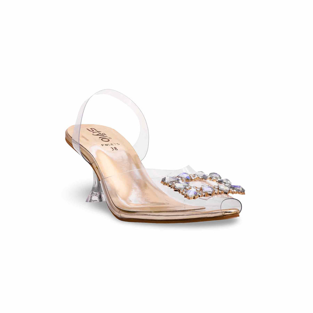 Golden Fancy Sandal FN5875