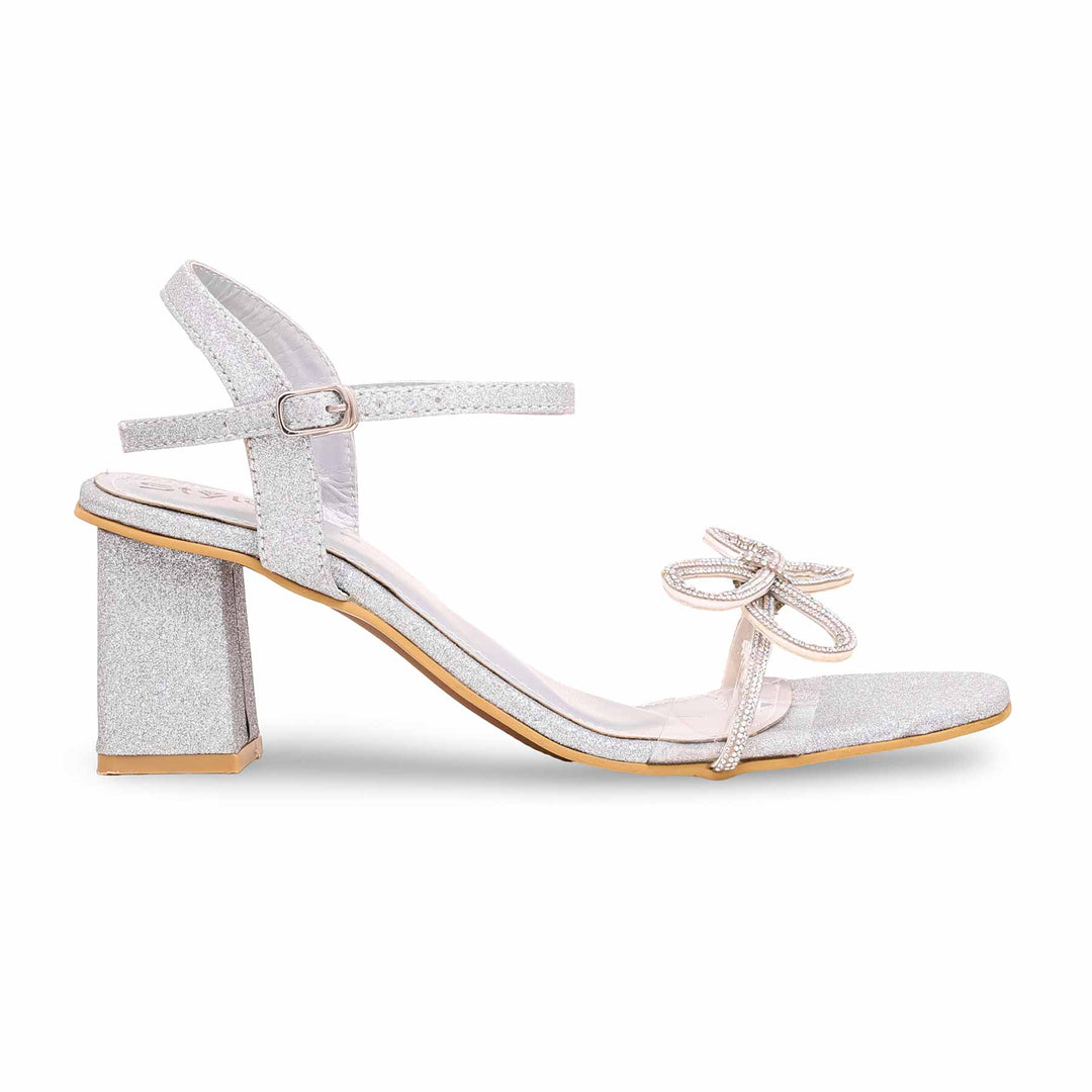 Silver Fancy Sandal FN5889