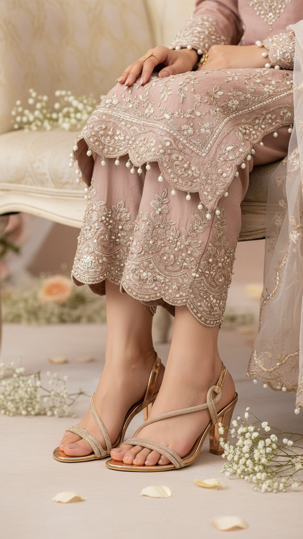 Peach Fancy Sandal FN5890
