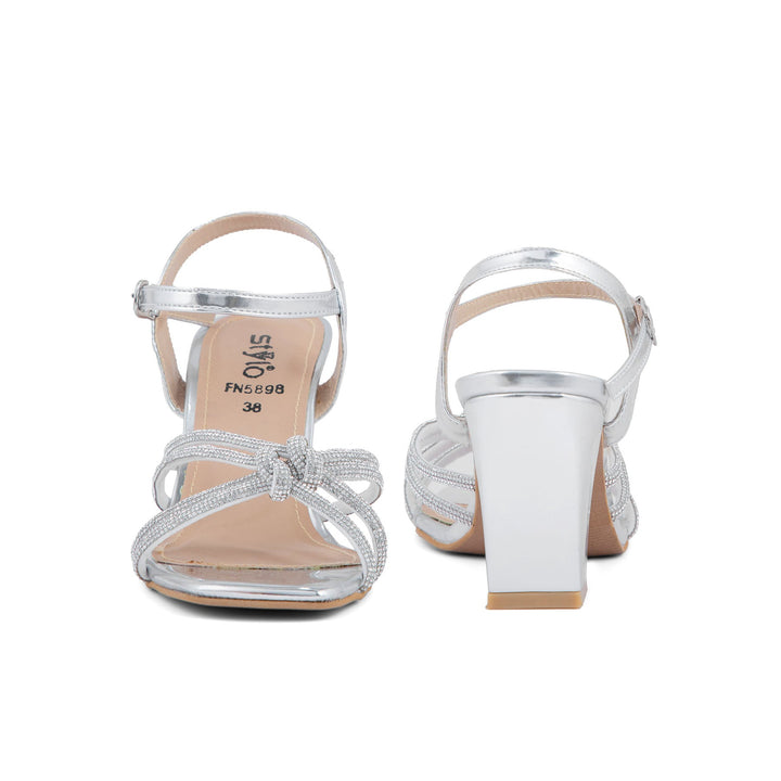 Silver Fancy Sandal FN5898