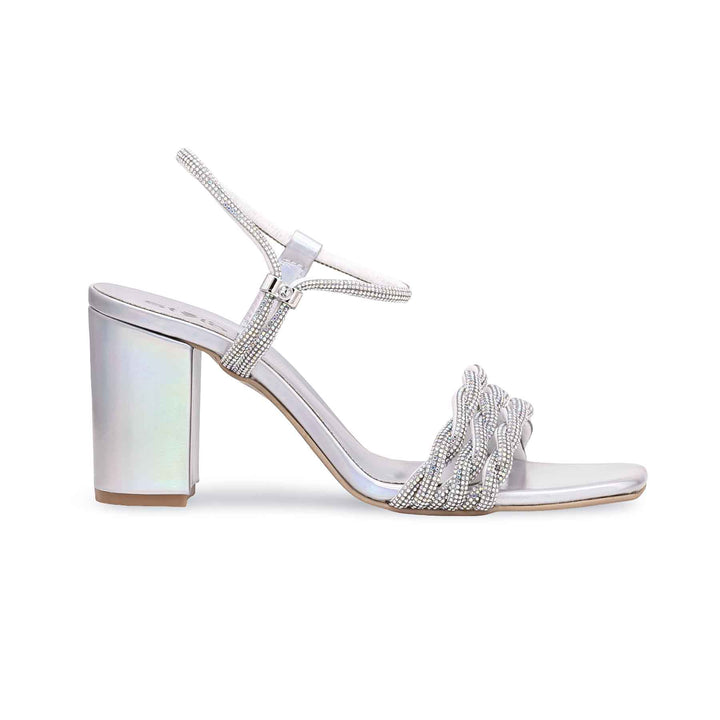 Silver Fancy Sandal FN5907