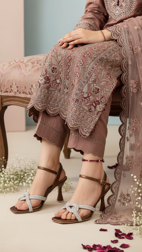 Brown Fancy Sandal FN5910