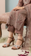 Brown Fancy Sandal FN5910