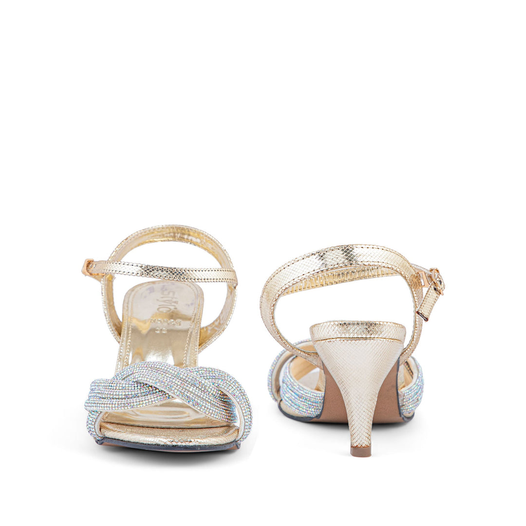 Golden Fancy Sandal FN5929